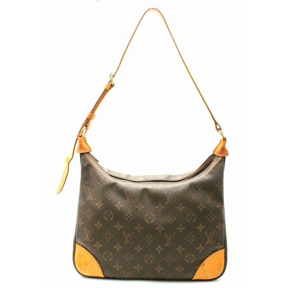 Louis Vuitton Canvas Brown Shoulder Monogram Bag Boulogne - Picture 2 of 9